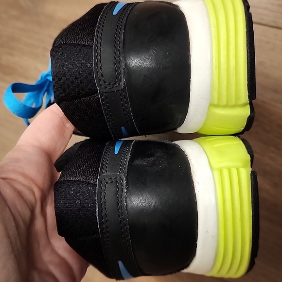 Nike Dual Fusion ST2 Running Shoes Black & Blue #454240-018 Women's size 9 - Picture 14 of 14